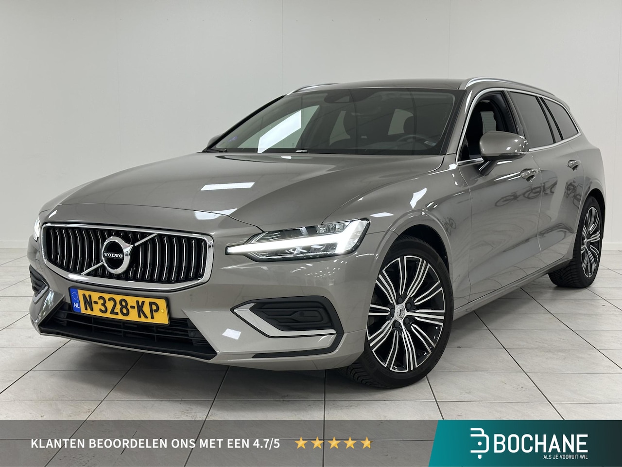 Volvo V60 - 2.0 T5 Inscription ELEKTRISCH WEGKLAPBARE TREKHAAK | ACHTERUITRIJCAMERA | LEDER INTERIEUR - AutoWereld.nl