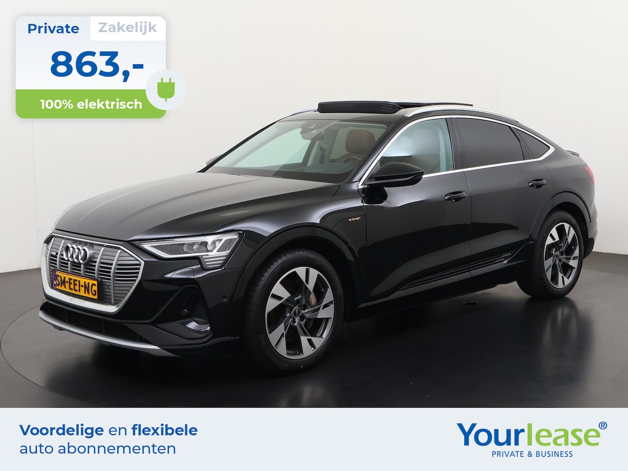Audi e-tron Sportback - 55 quattro S-Line 95 kWh | All-in 863,- Private Lease | Direct uit voorraad - AutoWereld.nl