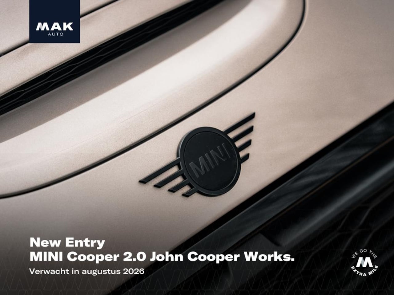 MINI 3-Deurs - Cooper 2.0 John Cooper Works , Remus, Eventuri, H&R, pano, HUD, H/K, camera, keyless, ACC, - AutoWereld.nl