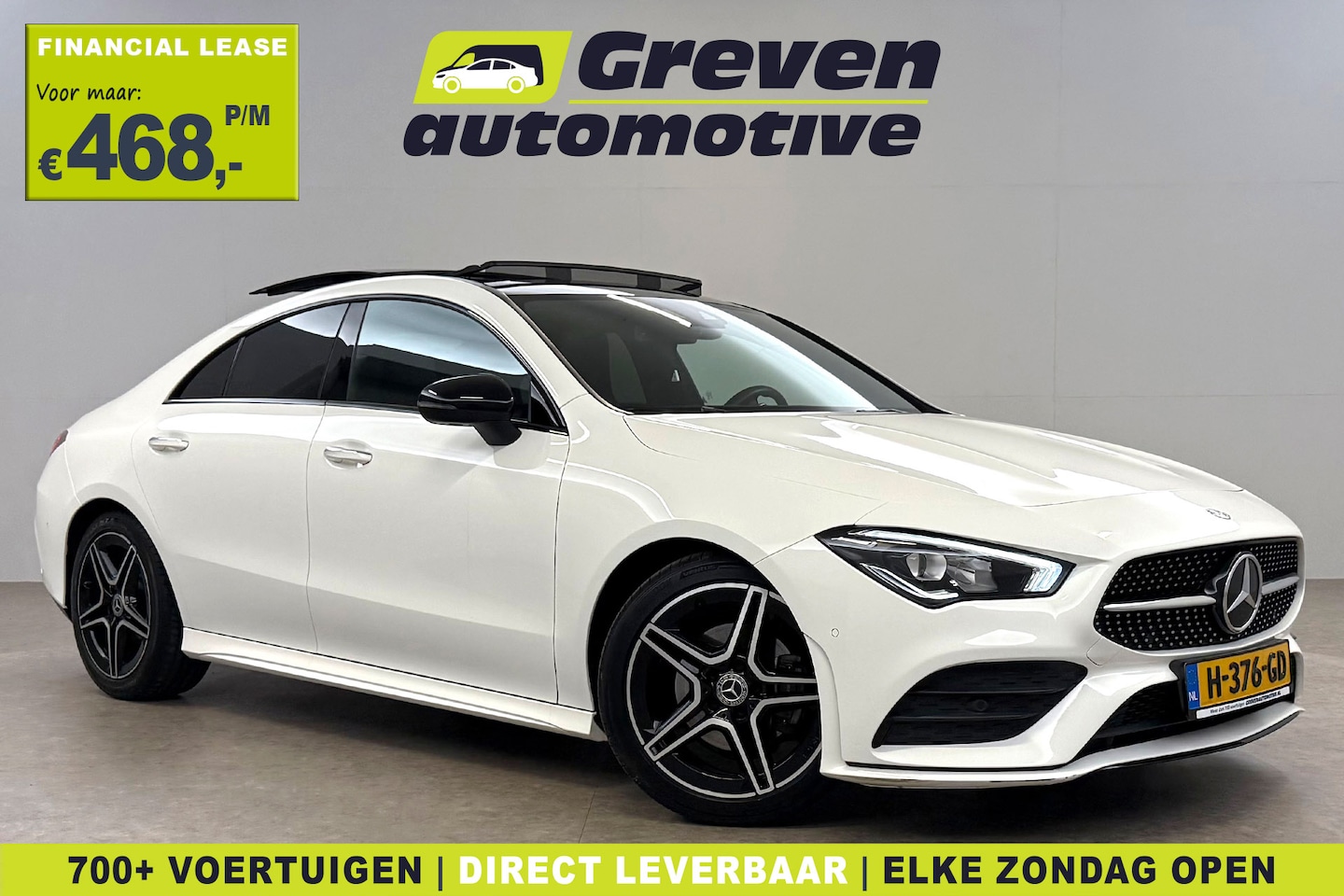 Mercedes-Benz CLA-Klasse - 180 AMG Night Pakket | Pano | Virtual | Camera | Burmester | Sfeer | Keyless | NAP - AutoWereld.nl