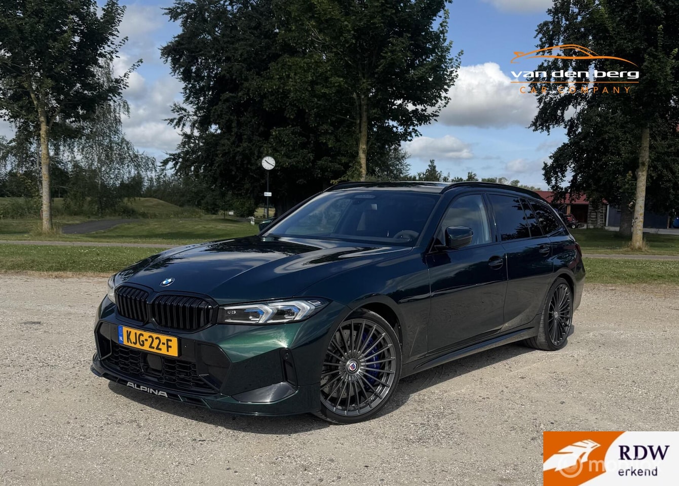 Alpina D3 - Touring Alpingrün bomvol opties! - AutoWereld.nl