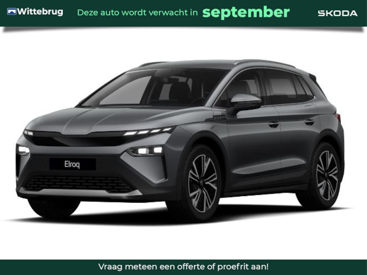 Skoda Elroq - 60 Business Edition Business pakket Plus / Transport pakket / Trekhaak - AutoWereld.nl
