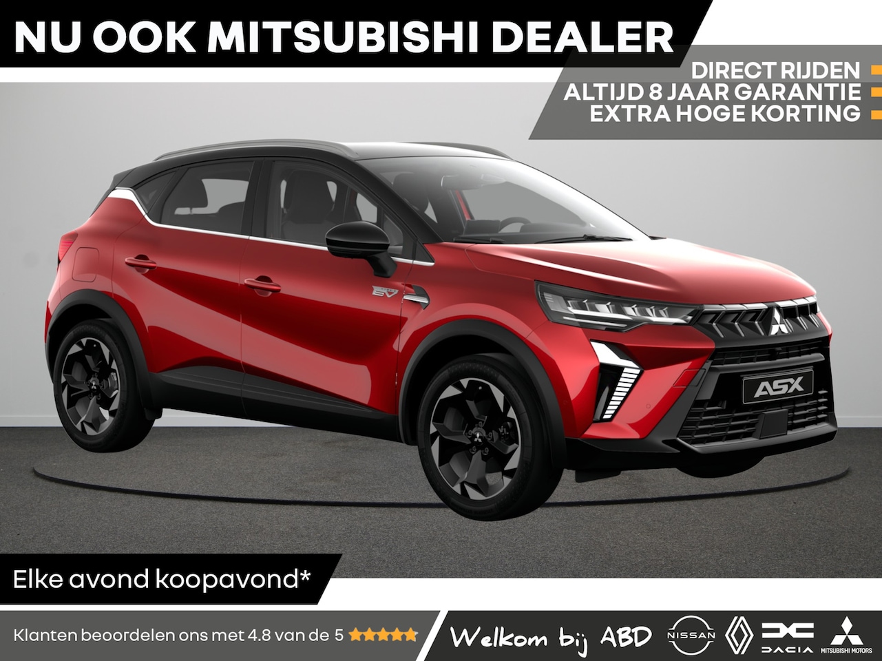 Mitsubishi ASX - First Edition 1.8 HEV | Achteruitrijcamera | Adaptive Cruise Control (ACC) (alleen automaa - AutoWereld.nl