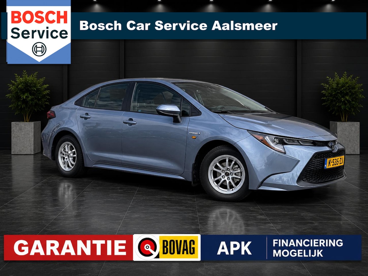 Toyota Corolla - 1.8 Hybrid Business Intro / Camera / Leer / Cruise / ECC / LED / 4 x stoelverwr - AutoWereld.nl