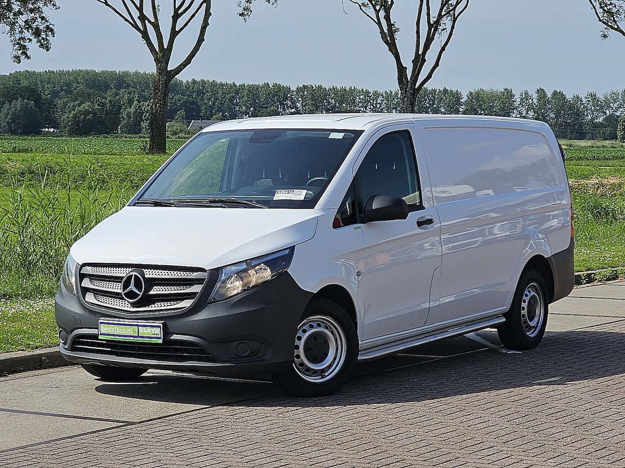 Mercedes-Benz Vito - 114 CDI Lang L2 Euro6 Airco 136Pk Achterdeuren BPM-Vrij! - AutoWereld.nl
