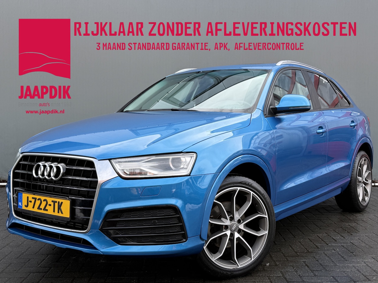 Audi Q3 - BWJ 2017 2.0 TFSI 200 PK quattro Sport Pro Line S AUTOMAAT | TREKHAAK | PANO | CAMERA | LE - AutoWereld.nl