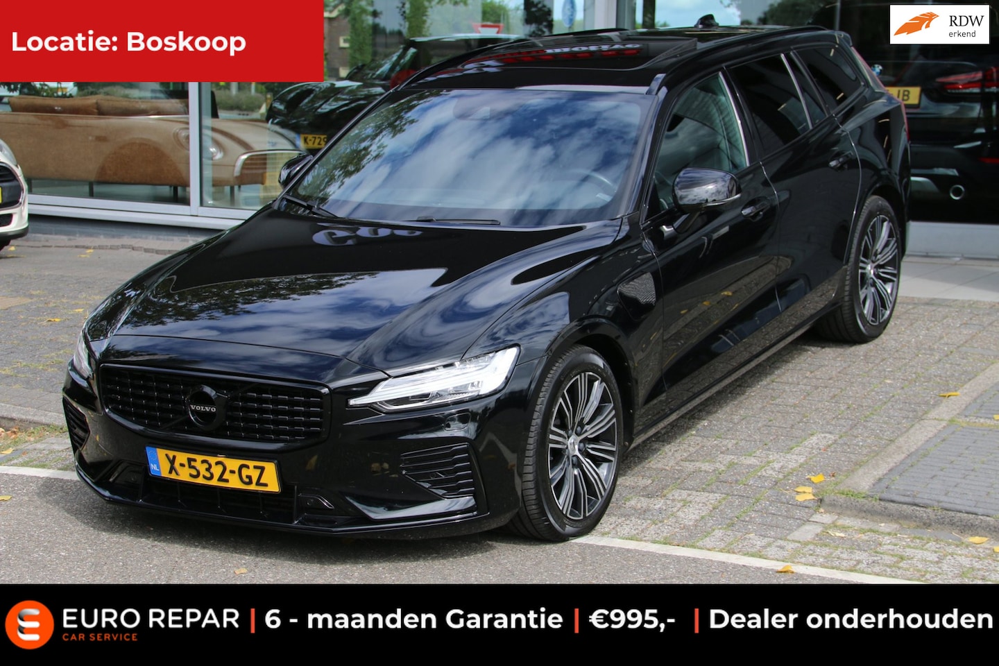 Volvo V60 - 2.0 T6 Recharge AWD R-Design PANO-DAK TREKHAAK! - AutoWereld.nl