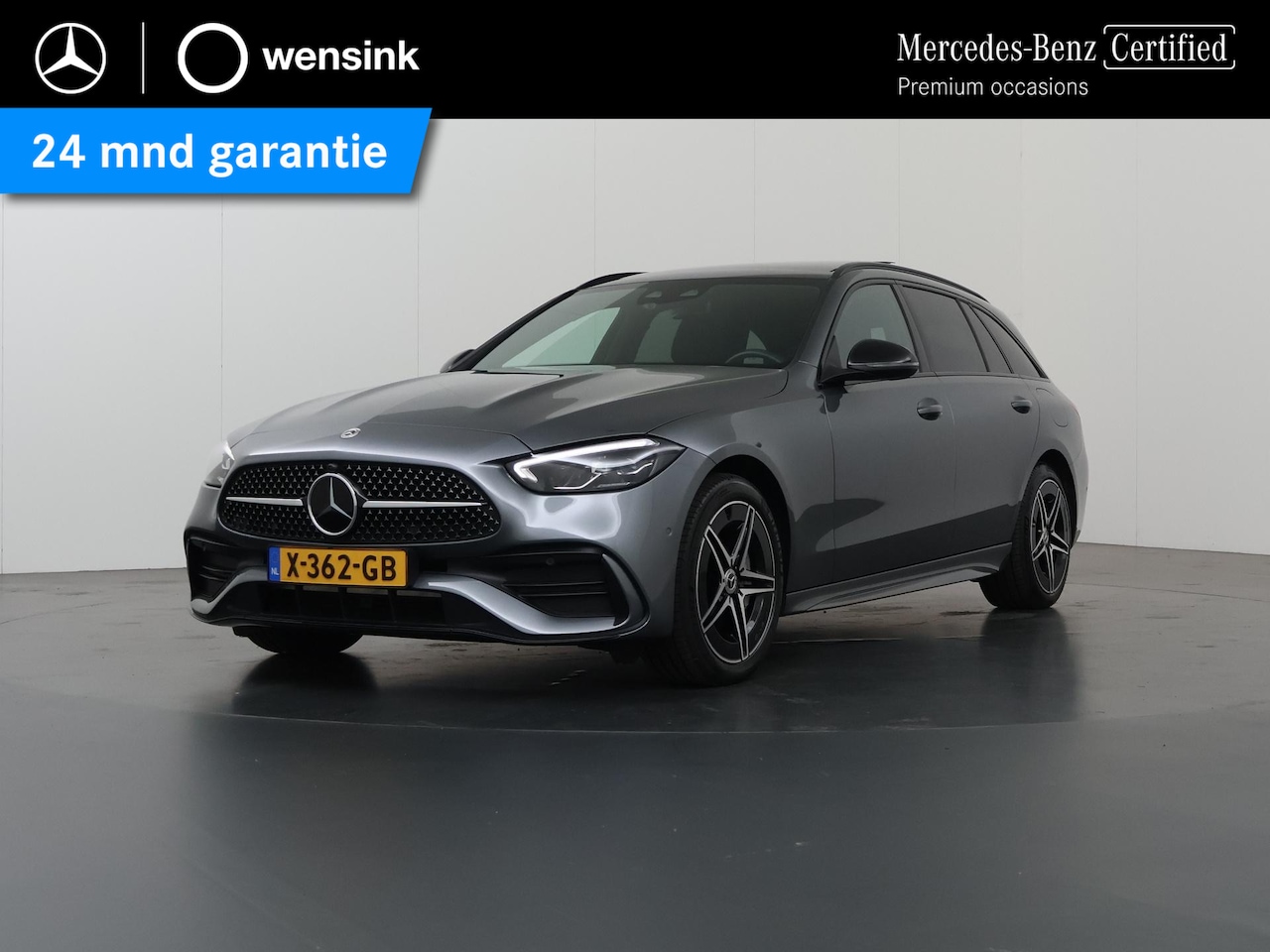 Mercedes-Benz C-klasse Estate - 300 e AMG Line | Night | Panoramadak | Trekhaak | Stoelverwarming | Digital Light | - AutoWereld.nl