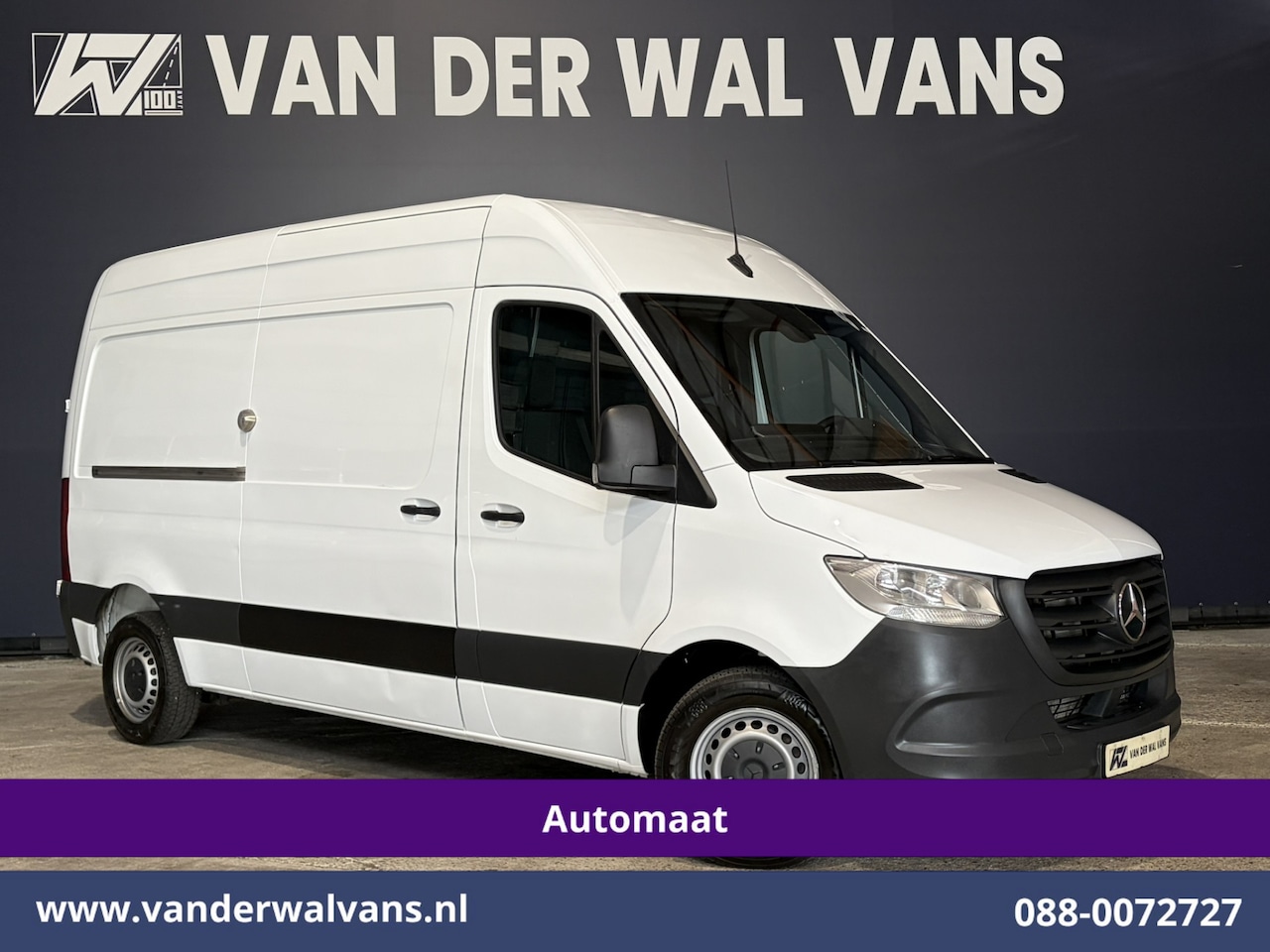 Mercedes-Benz Sprinter - 215 CDI 150pk Automaat L2H2 Euro6 Airco | Camera | Navigatie | Apple Carplay Android Auto, - AutoWereld.nl