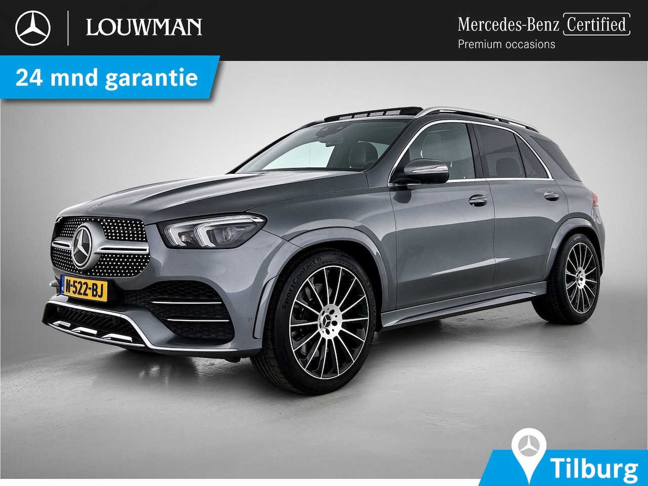 Mercedes-Benz GLE-Klasse - 450 4MATIC Premium Plus | Leder zwart | AIRMATIC luchtvering | Head up Display| Panoramada - AutoWereld.nl