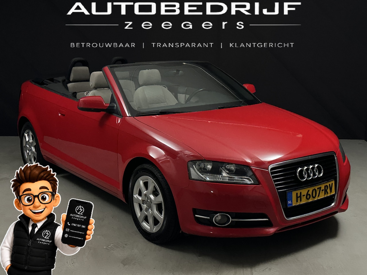 Audi A3 Cabriolet - 1.2 TFSI Attraction *Cabrio*Well-Kept* - AutoWereld.nl