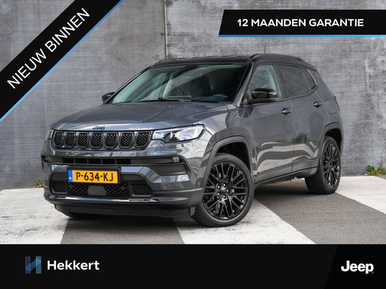 Jeep Compass - Limited Lease Edition 4xe Plug-in Hybrid 190pk Automaat CAMERA | ADAPT. CC | HALF-LEDER | - AutoWereld.nl
