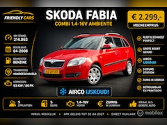 Skoda Fabia Combi - 1.4-16V Ambiente