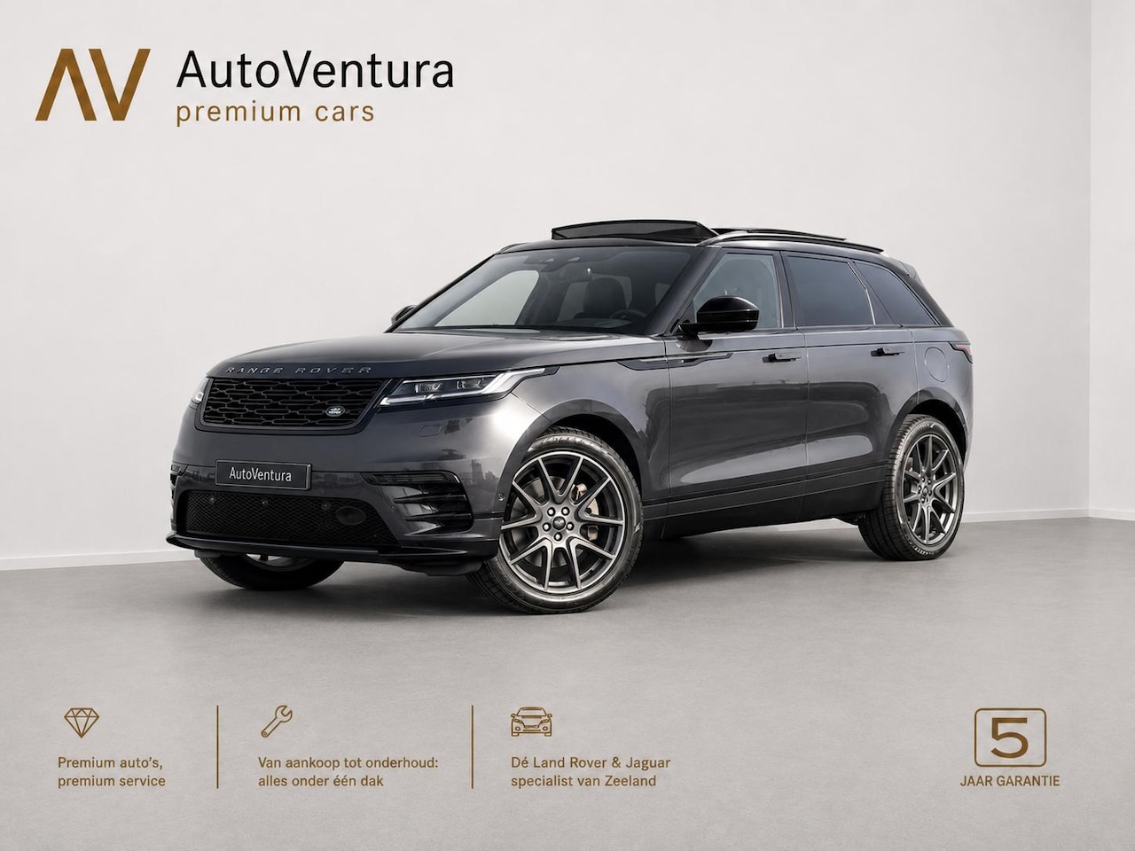 Land Rover Range Rover Velar - 2.0 P400e AWD Dynamic SE PHEV | Meridian | Schuif-/kantel Pano | Adapt. Cruise | 21 Inch - AutoWereld.nl