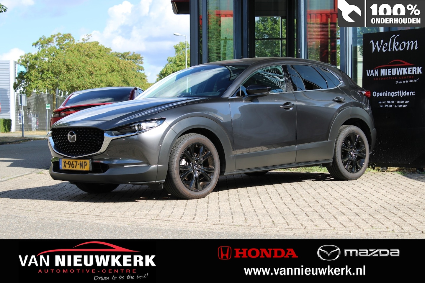 Mazda CX-30 - E-Skyactiv X 186pk M Hybrid Aut Homura | KM Stand | HUD | Trekhaak | ACC | A Camera | Keyl - AutoWereld.nl
