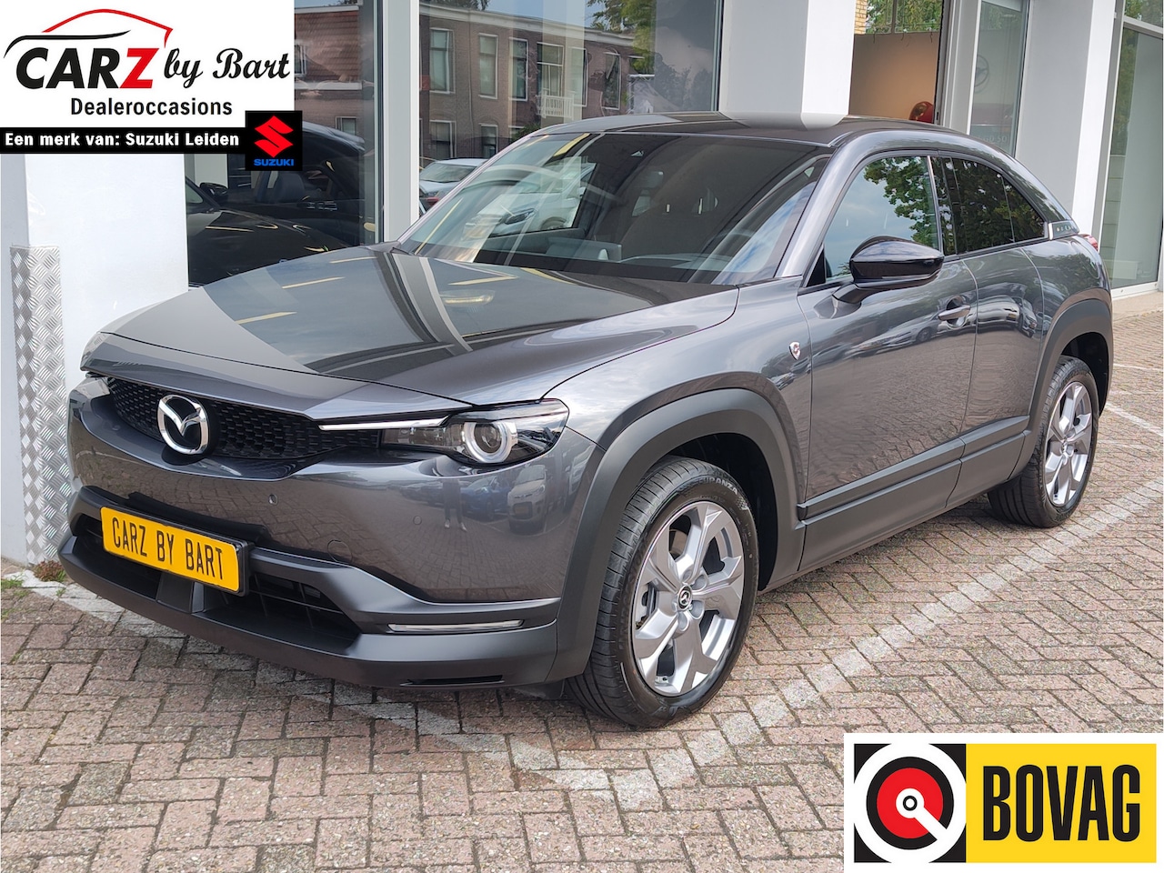 Mazda MX-30 - E-SKYACTIV R-EV 170 MAKOTO SoH 96%! | Memory Seat | Stuurverwarming - AutoWereld.nl