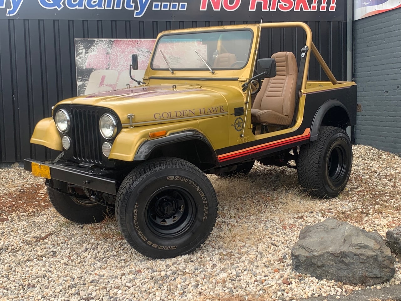 Jeep 4x4 CJ - 4.2 CJ7 -Patina-Oldskool-Vintage- - AutoWereld.nl
