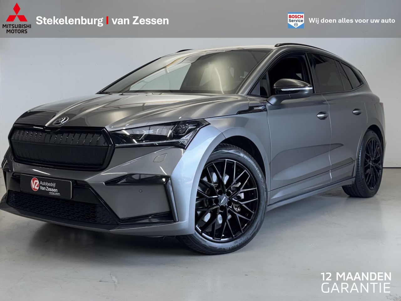 Skoda Enyaq iV - 80 Sportline | NL-auto | Matrix-LED | Elektr tr.haak | ACC | Mirrorlink | NP56K | Rijklaar - AutoWereld.nl
