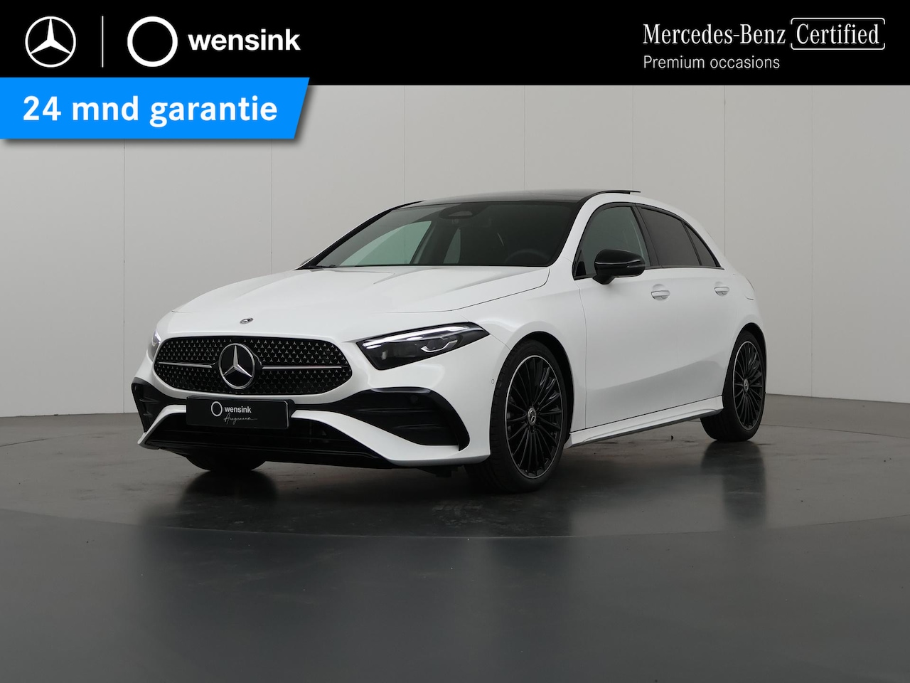 Mercedes-Benz A-klasse - 180 Star Edition AMG Line | Night | Keyless go | Multispaaks | Sfeerverlichting | Stoelver - AutoWereld.nl
