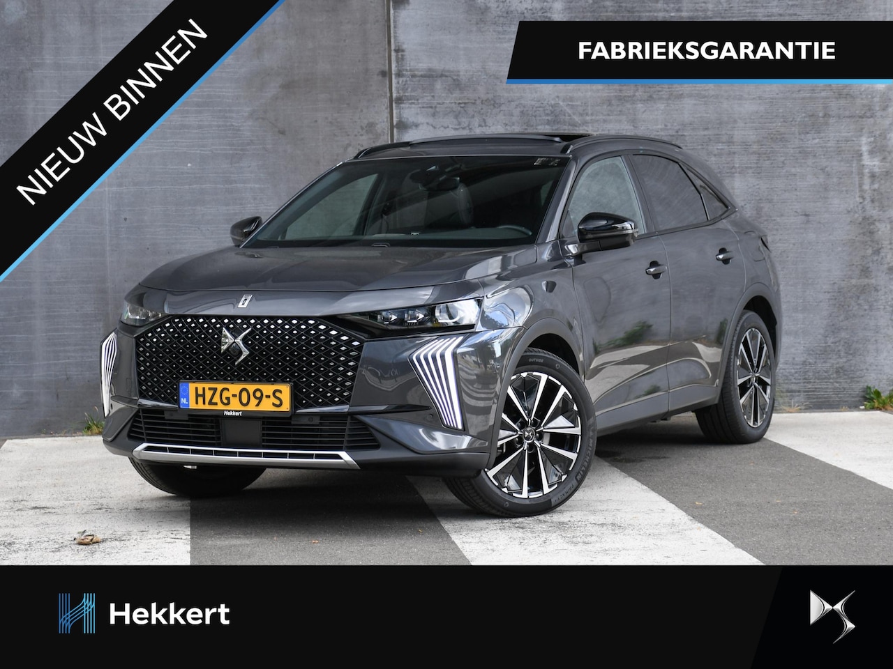 DS 7 - Pallas 1.6 PHEV 4x4 300pk Automaat PANO | LEDER | 360° CAM. | FOCAL | ADAPT. CC | 19''LM | - AutoWereld.nl