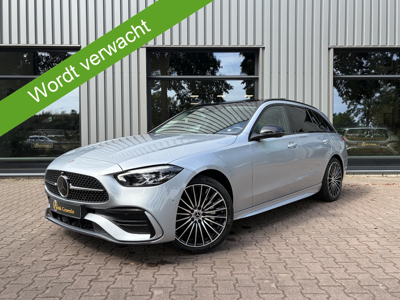 Mercedes-Benz C-klasse Estate - 300 e Business Solution AMG Panoramadak, Rijassistentiepakket, Massagestoelen, 360 Camera - AutoWereld.nl