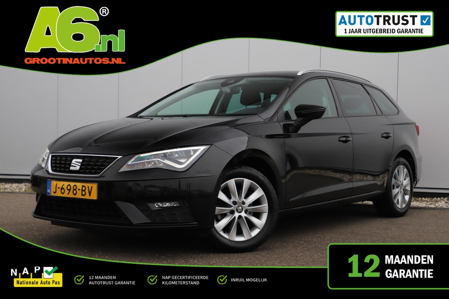 SEAT Leon ST - 1.0 TSI Style Ultimate Edition Virtual Cockpit Full LED Beats Audio Navigatie Achteruitrij - AutoWereld.nl