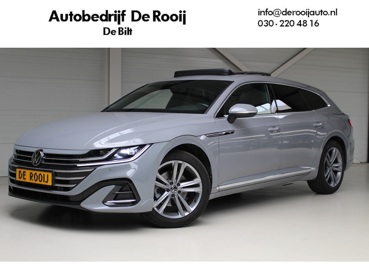 Volkswagen Arteon Shooting Brake - 2.0 TSI 190pk DSG R-Line (2x) | Navigatie | Panoramadak | PDC+Camera | Stoelverw. - AutoWereld.nl
