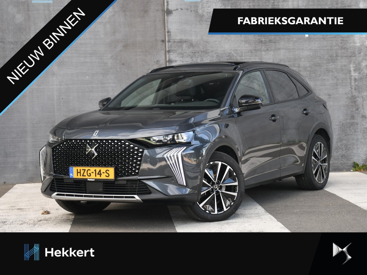 DS 7 - Pallas 1.6 PHEV 4x4 300pk Automaat PANO | LEDER | 360° CAM. | FOCAL | ADAPT. CC | 19''LM | - AutoWereld.nl