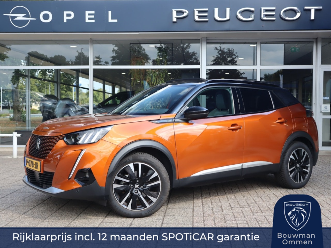 Peugeot e-2008 - GT Première EV 50kWh 136PK Automaat, Rijklaarprijs | Panoramadak Navigatie Stoelverwarming - AutoWereld.nl
