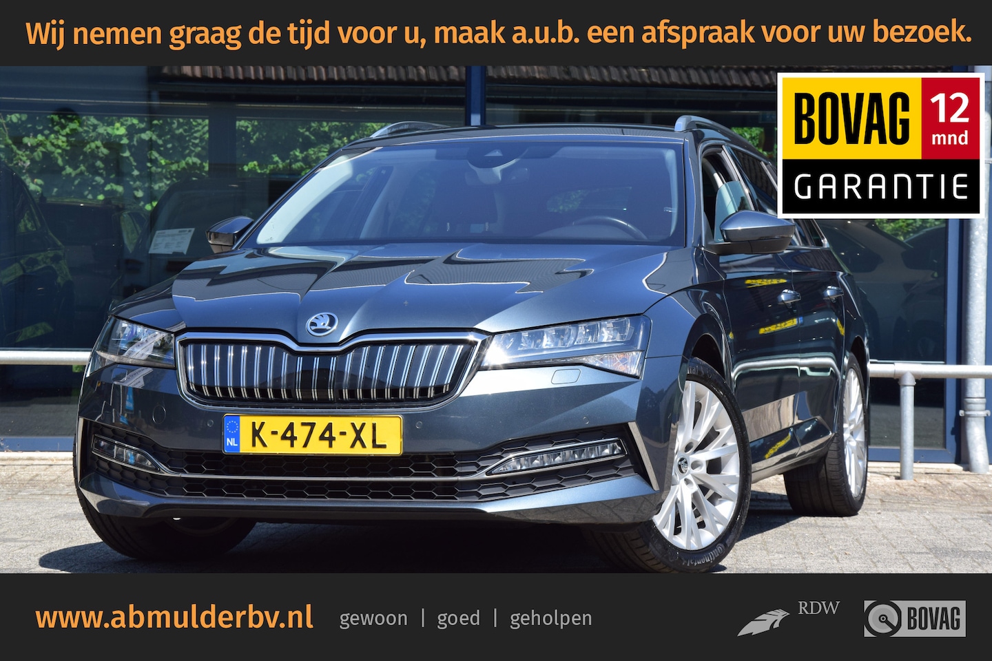 Skoda Superb Combi - 1.4 TSI iV 220PK Business Edition Plus PHEV DSG Automaat | Org. NL | BOVAG Garantie | SOH - AutoWereld.nl