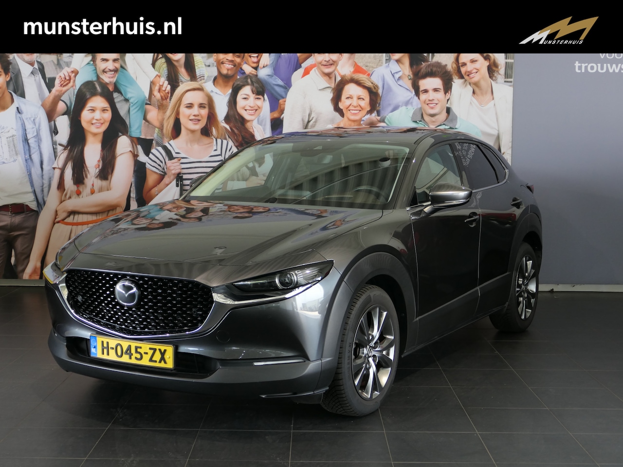 Mazda CX-30 - 2.0 e-SkyActiv-X M Hybrid Luxury - Headup display - Camera - Elektr. Bestuurdersstoel - Na - AutoWereld.nl
