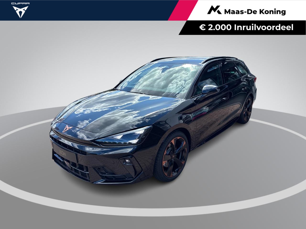 CUPRA Leon Sportstourer - 1.5 TSI e-Hybrid Business 204 PK l Dynamic Design l Trekhaak l Sennheiser - AutoWereld.nl