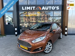 Ford Fiesta - 1.0 EcoBoost Titanium/Aut/Leer/Climate/Cruise/Camera/Keyless/St.verw/Navi/Pdc v+a/Apk