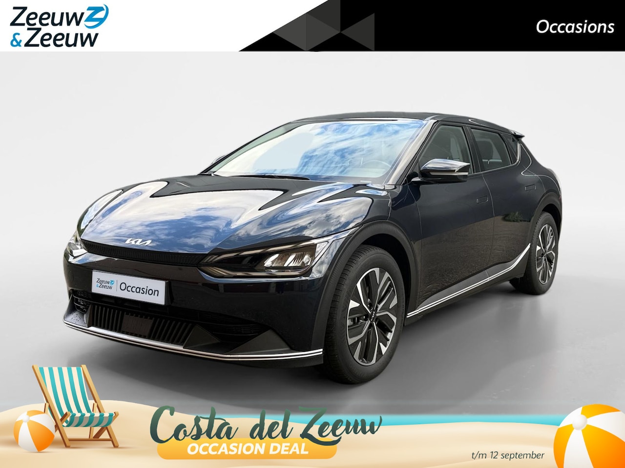 Kia EV6 - Light 58 kWh 1e Eigenaar | Dealer onderhouden | Metallic lak | Trekhaak | Fabrieksgarantie - AutoWereld.nl
