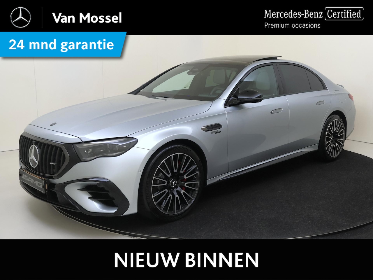 Mercedes-Benz E-klasse - AMG 53 4MATIC+ Night Edition / Panoramadak/ SUPERSCREEN/ DYNAMIC PLUS/ Front PPF - AutoWereld.nl
