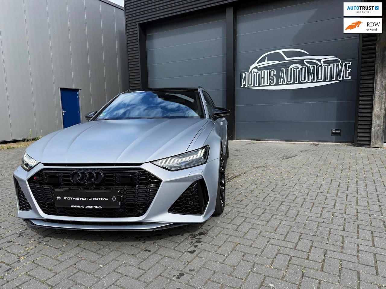 Audi A6 Avant - RS 6 TFSI quattro Audi Exclusive Mat Floretsilver - AutoWereld.nl
