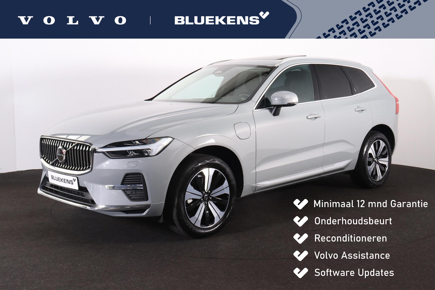 Volvo XC60 - T6 Recharge AWD Core Bright - Panorama/schuifdak - IntelliSafe Assist & Surround - 360º Ca - AutoWereld.nl