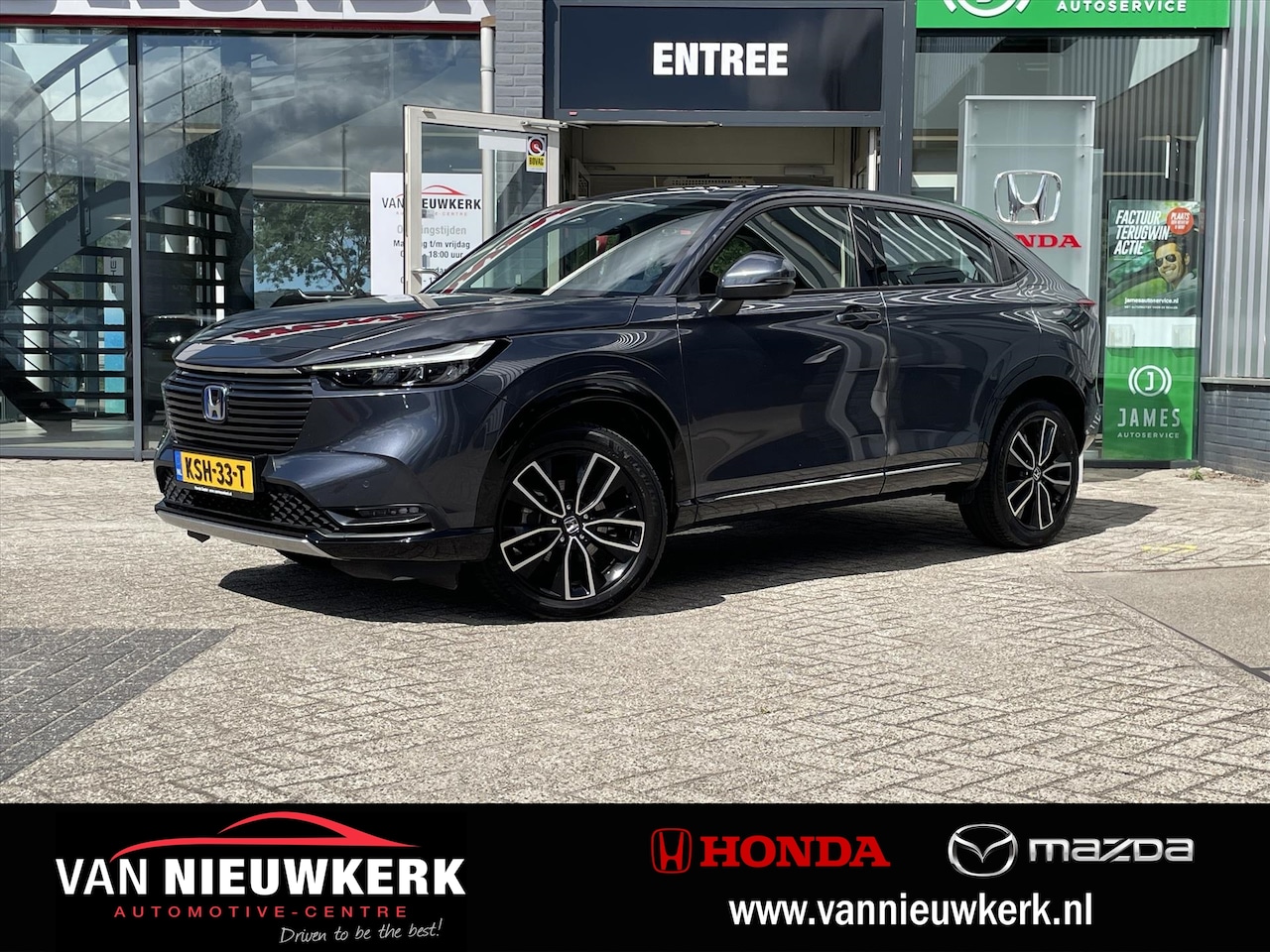 Honda HR-V - 1.5 e:HEV Automaat Advance | Carplay & Android | Elektr. Achterklep - AutoWereld.nl