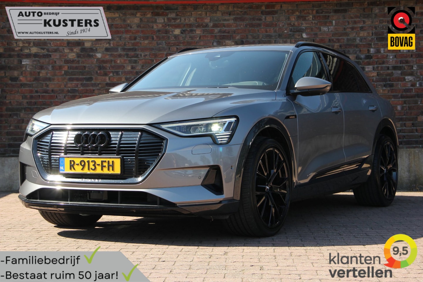 Audi e-tron - E-tron 55 Quattro Advanced 95 kWh| SOH 90% |Trekhaak Afn.|Panodak|Luchtvering|Massage&Vent - AutoWereld.nl