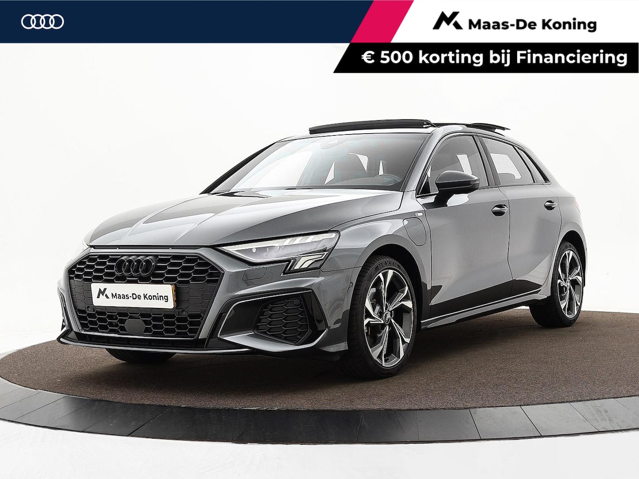 Audi A3 Sportback - 40 TFSIe 204PK S-tronic S Line · Panoramadak · Camera · Apple/Android Car Play · Navigatie - AutoWereld.nl