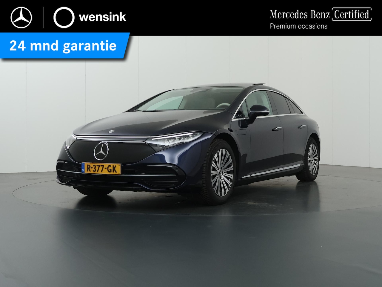 Mercedes-Benz EQS - 350 Business Line 90 kWh | Trekhaak | Memory | Panoramadak | Keyless | 19" lichtmetalen ve - AutoWereld.nl