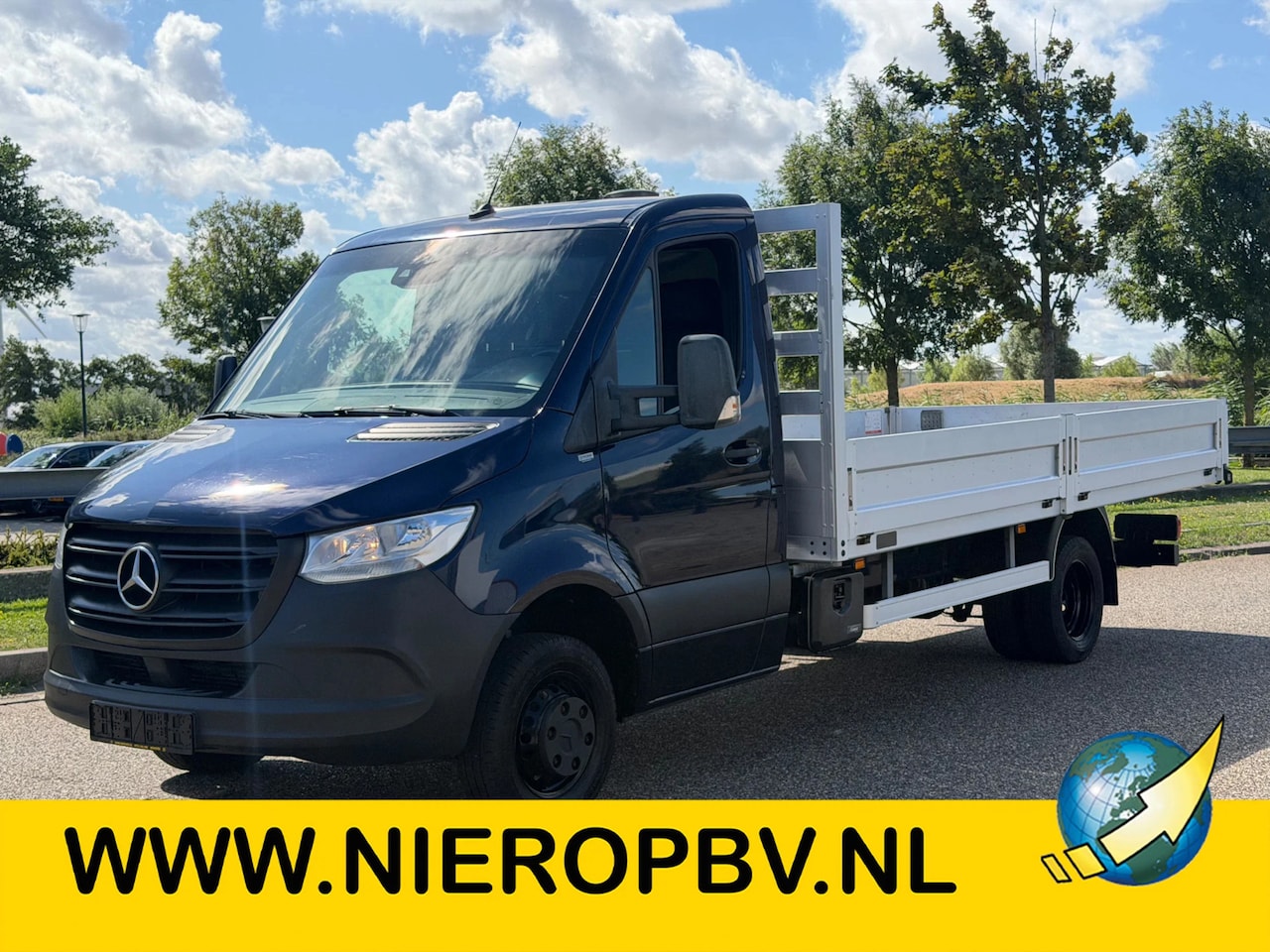 Mercedes-Benz Sprinter - 516CDI Openlaadbak 4,50 Lang 2,20 Breed Airco Euro 6 110000KM - AutoWereld.nl