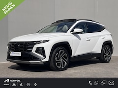 Hyundai Tucson - 1.6 T-GDI PHEV Premium Sky 4WD / Accu SoH 100 % / Panorama schuifdak / Wit leder / HUD / C