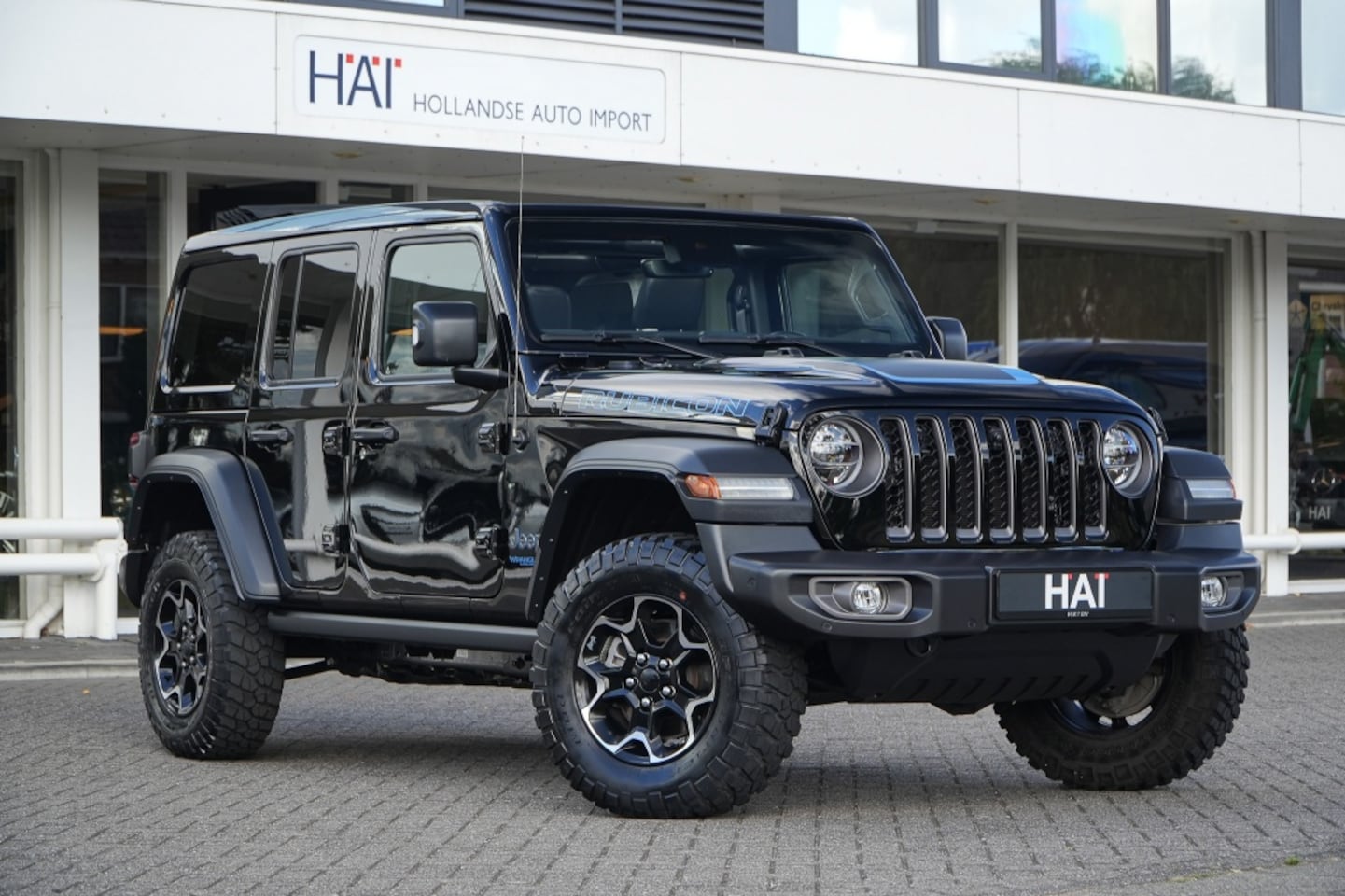 Jeep Wrangler Unlimited - 4xe 380 Rubicon I Sky One I ACC I Trekhaak - AutoWereld.nl