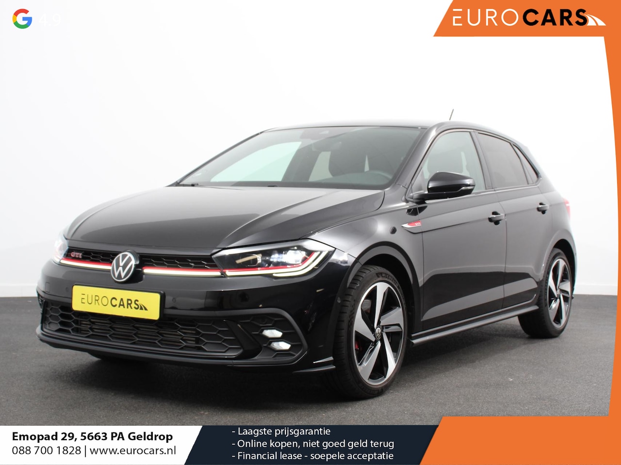 Volkswagen Polo - 2.0 TSI GTI 207pk Automaat Digitale Cockpit Navigatie Apple Carplay/Android Auto Climate C - AutoWereld.nl