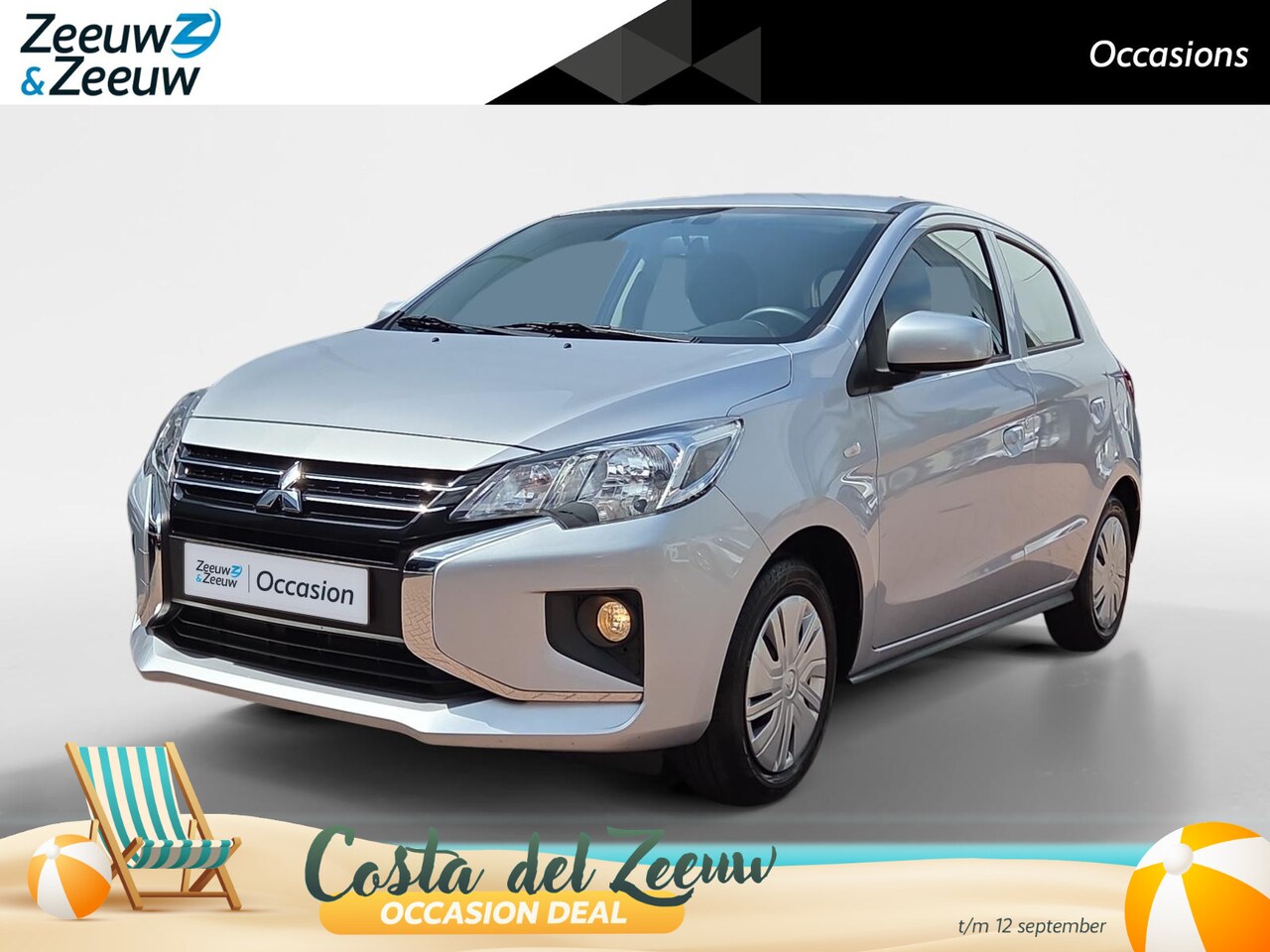 Mitsubishi Space Star - 1.2 Connect+ Metallic lak | Lage km stand | Carplay | Bovag garantie | NAP - AutoWereld.nl