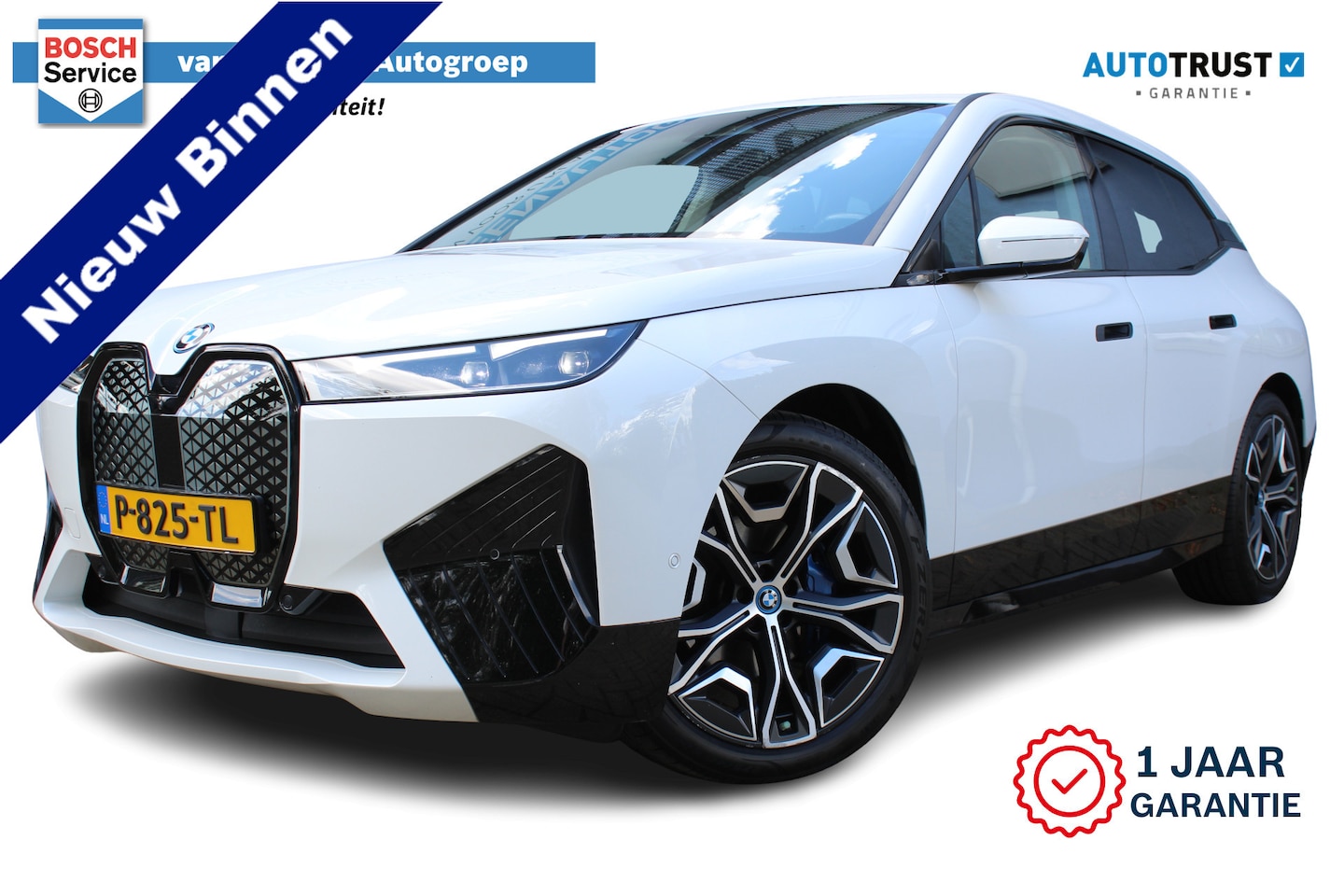 BMW iX - xDrive40 Executive 77 kWh | SoH 100% | Incl. 12 maanden Garantie | 360° Camera | Elektrisc - AutoWereld.nl