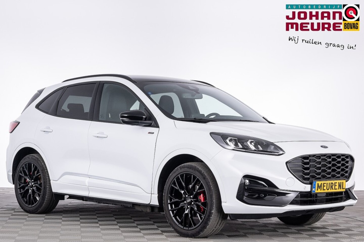 Ford Kuga - 2.5 PHEV ST-Line X Black Pack | B&O | 20 Inch | Half LEDER | EL. Stoel - AutoWereld.nl