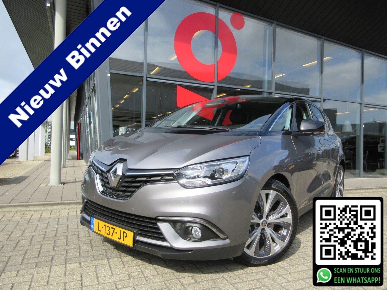 Renault Scénic - 1.3 TCe Intens AUTOMAAT 140 PK | TREKHAAK | 1.800 KG TREKGEWICHT | VIERSEIZOENEN BANDEN | - AutoWereld.nl