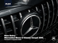Mercedes-Benz C-klasse Coupé - 300 AMG Line , NL-auto, pano, Burmester, 360 camera, memory, keyless